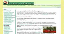 Desktop Screenshot of gardening-guides.com